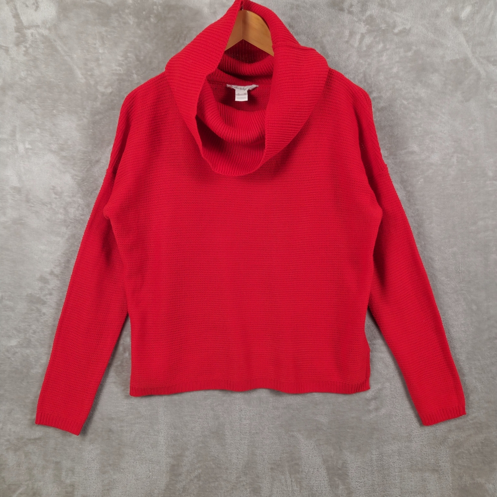 Urban Heritage Red Cowl Neck Sweater Size M‎